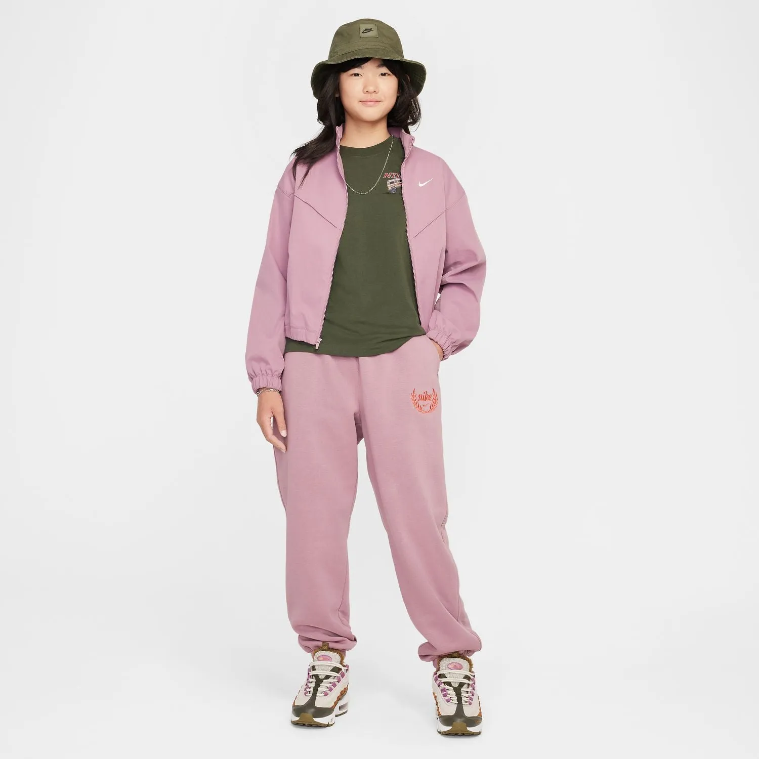 Club Fleece Loose Graphic Pant - Youth