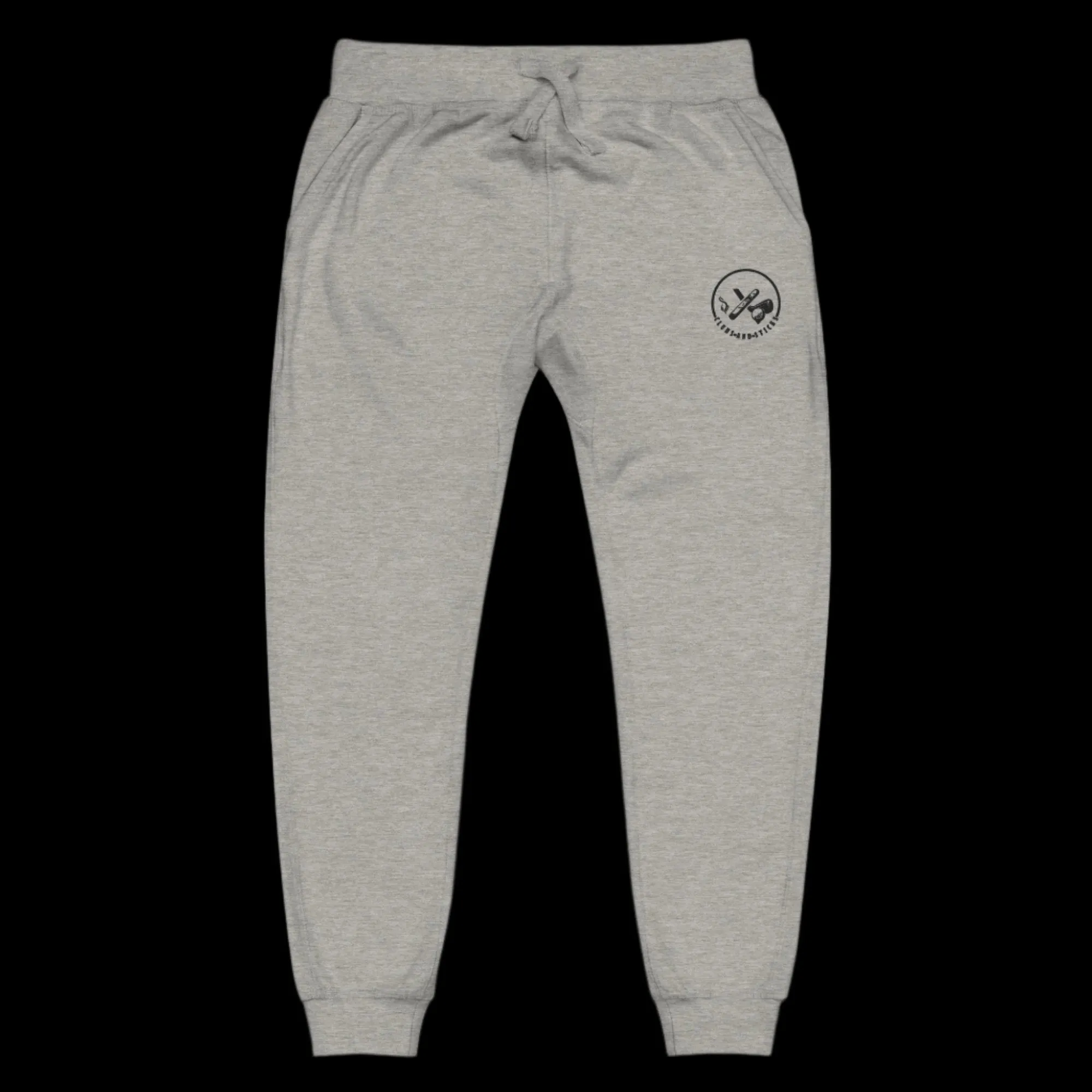 Clubs and Sticks fleece sweatpants