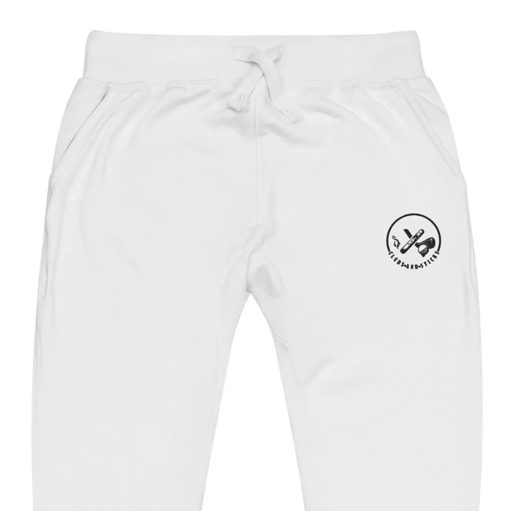 Clubs and Sticks fleece sweatpants