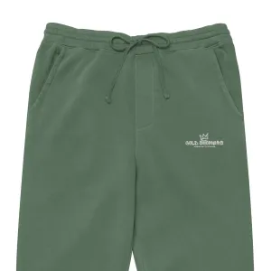 Cold Showers Premium Unisex Sweatpants in Pigment Alpine Green