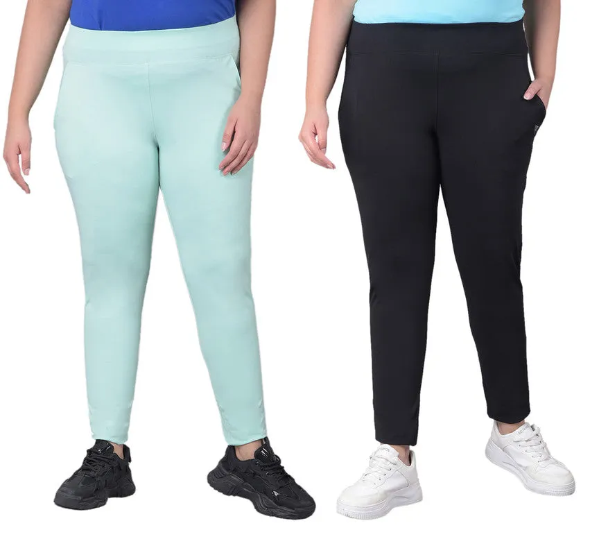 Comfort Lady Plus Size Lounger Pants Pack of 2