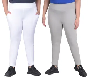 Comfort Lady Plus Size Lounger Pants Pack of 2