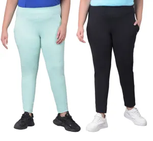 Comfort Lady Plus Size Lounger Pants Pack of 2