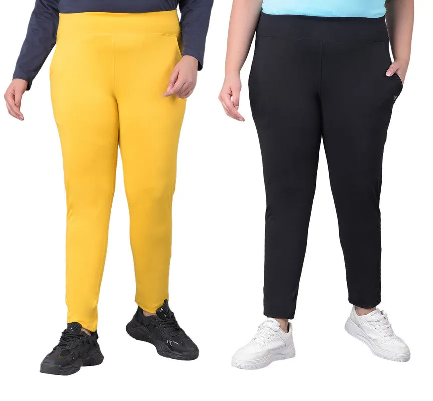 Comfort Lady Plus Size Lounger Pants Pack of 2