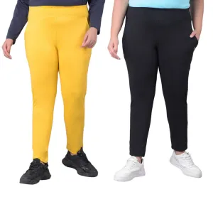 Comfort Lady Plus Size Lounger Pants Pack of 2
