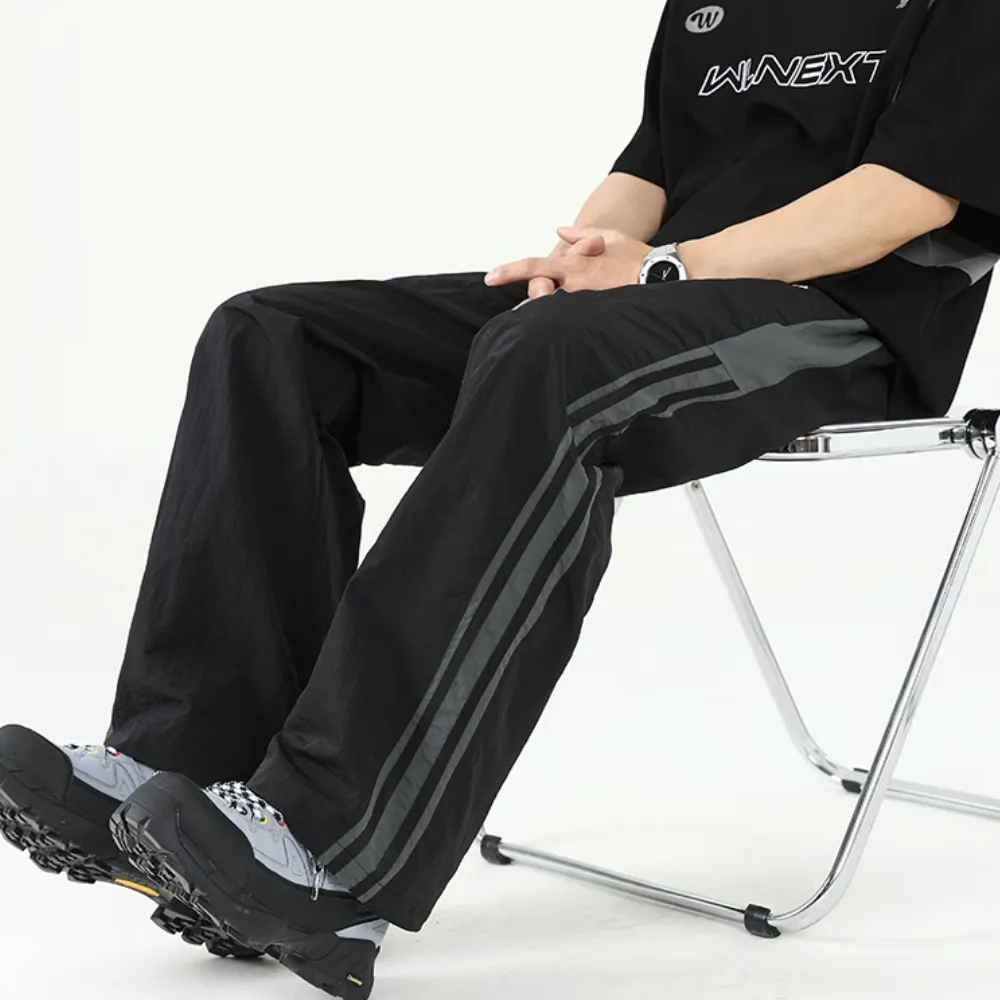 Contrast Color Quick-Drying Sweatpants