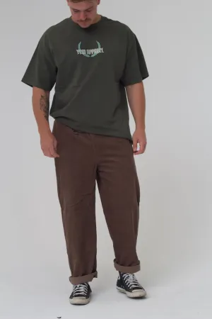 Cord Pants BROWN