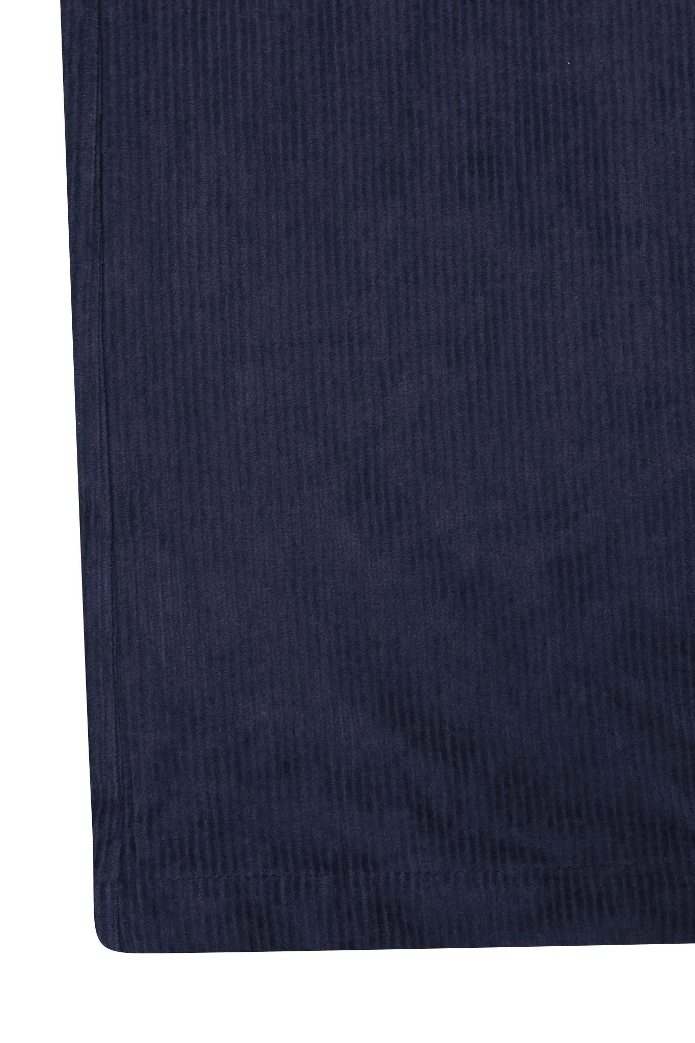 CORDUROY WIDE PANTS IN NAVY