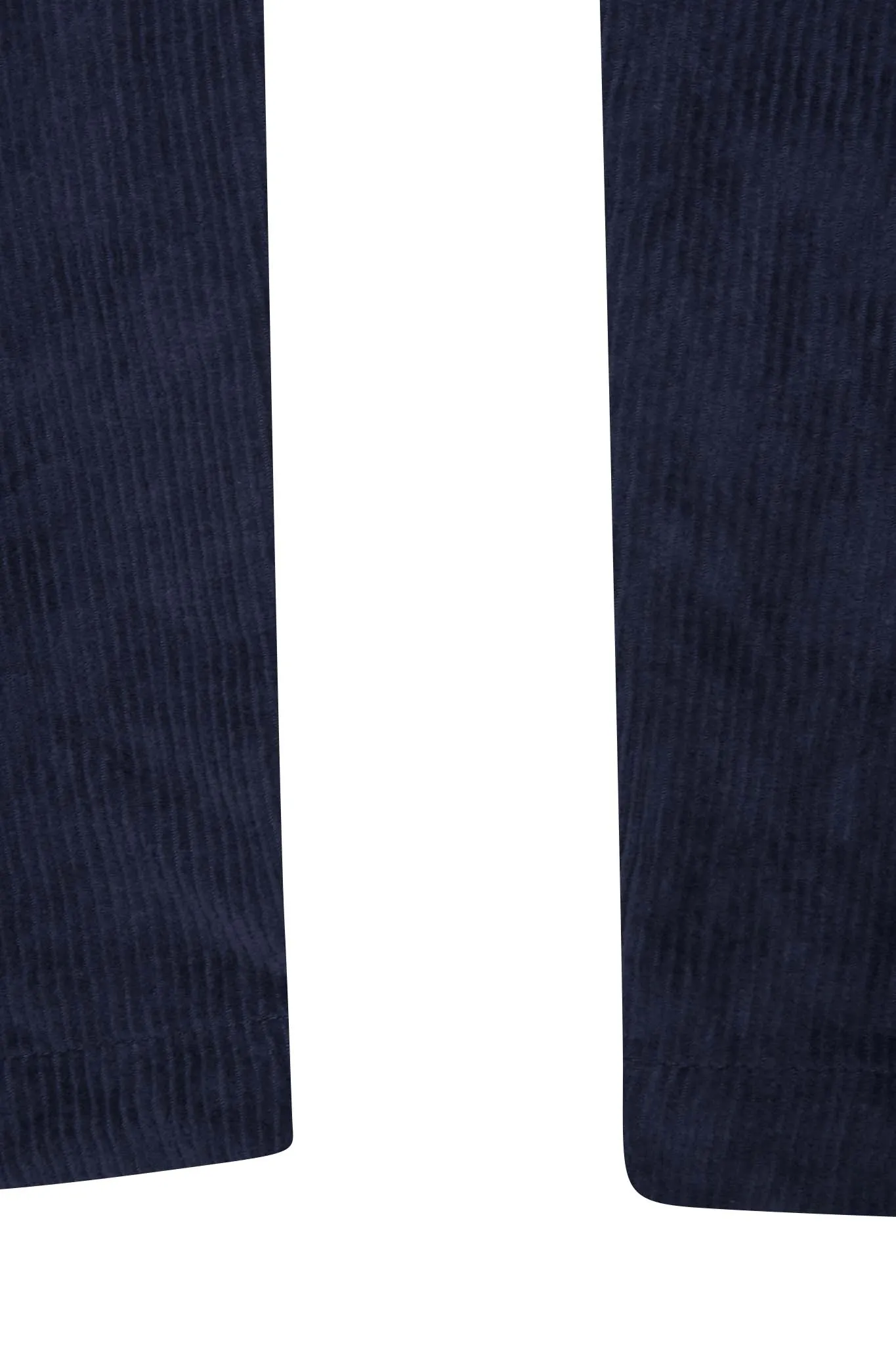 CORDUROY WIDE PANTS IN NAVY