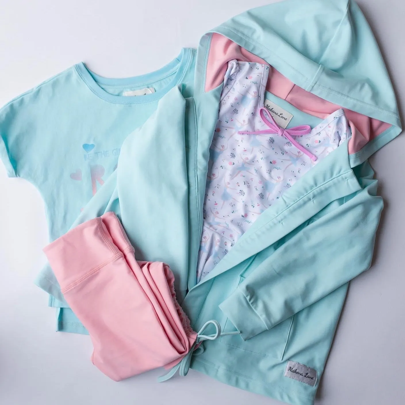 Cotton Candy Yoga Pant/Jacket Set