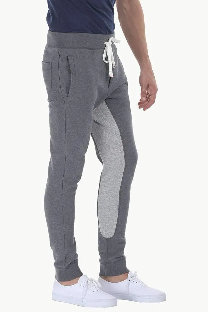 Cotton Heather Fleece Color block Pant