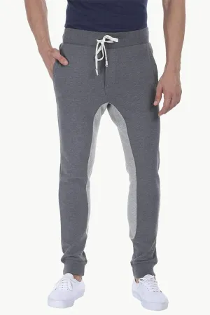 Cotton Heather Fleece Color block Pant