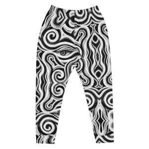 Cozy Slim Fit Joggers- "Time Travel" Design