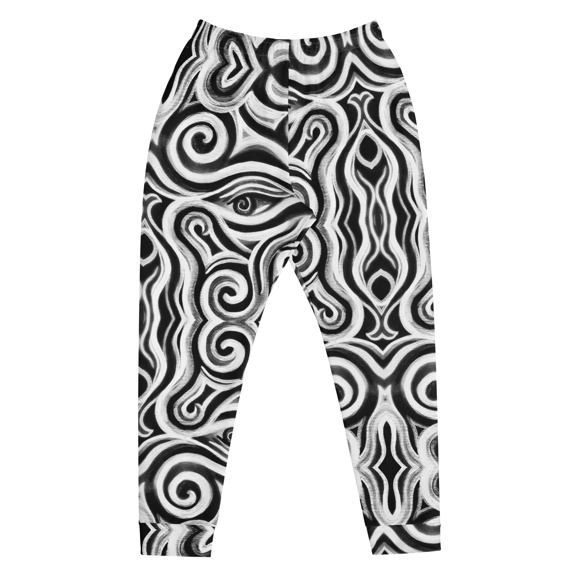 Cozy Slim Fit Joggers- "Time Travel" Design