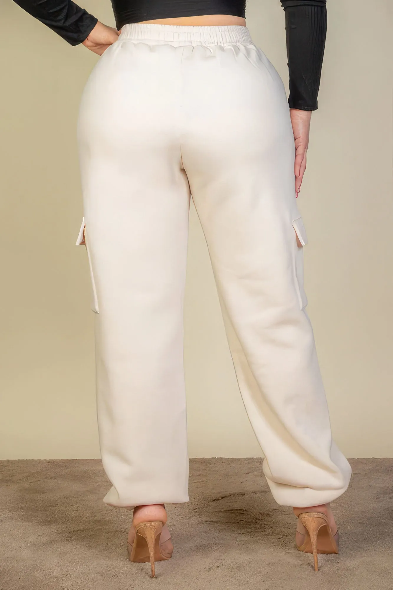 “Cozy Sunday” Stone Sweatpants