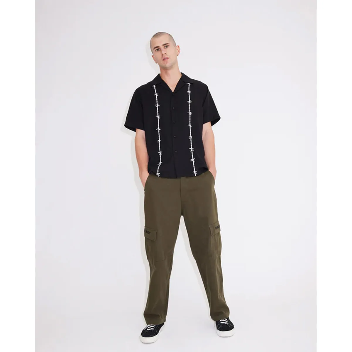 Crawling Death - Cargo Pants Army Green
