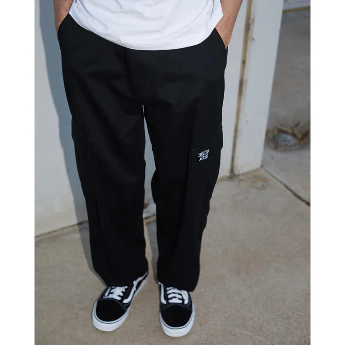 Crawling Death - New Metal Cargo Pants Black