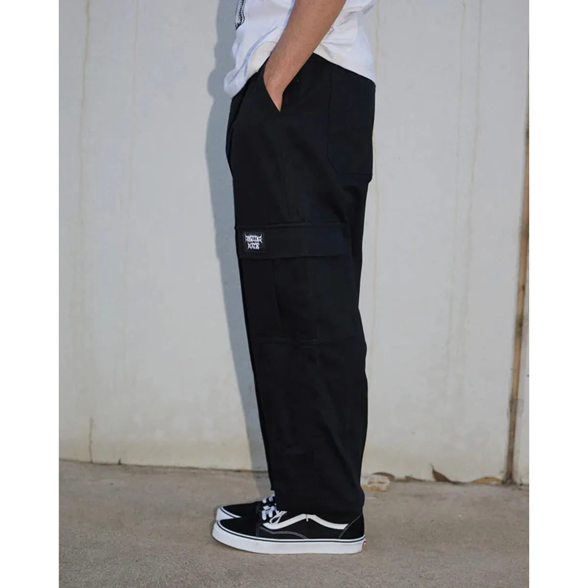 Crawling Death - New Metal Cargo Pants Black