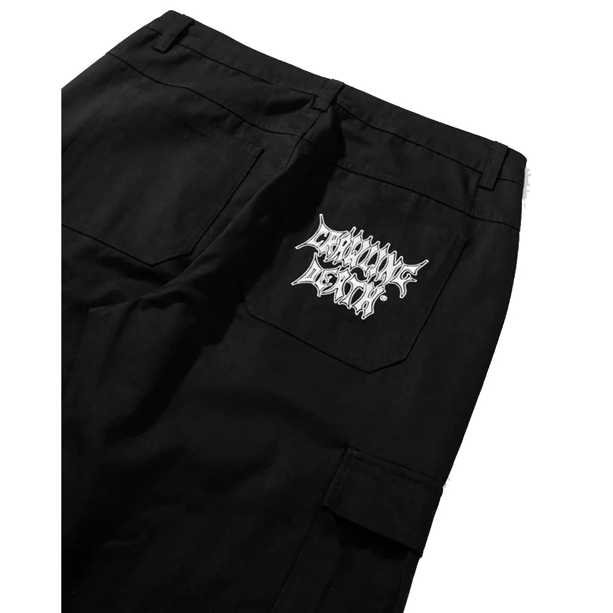 Crawling Death - New Metal Cargo Pants Black