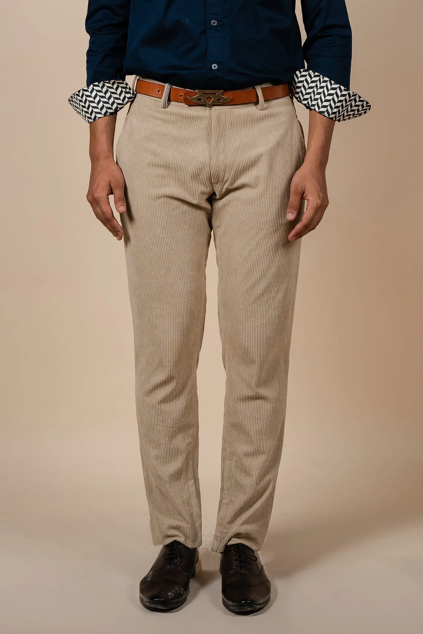 Creme Ivory Textured Britches
