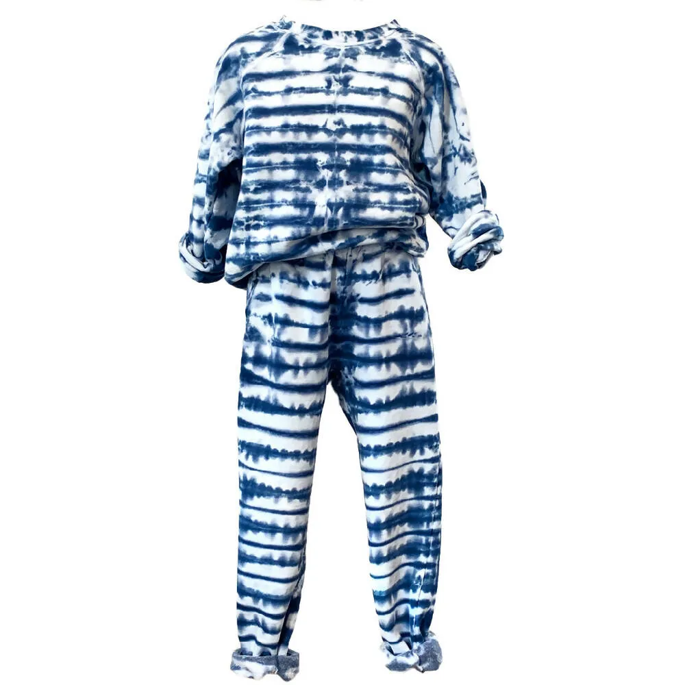 CUSTOMIZED KRYS CREWNECK & JOGGER SET - BLUE