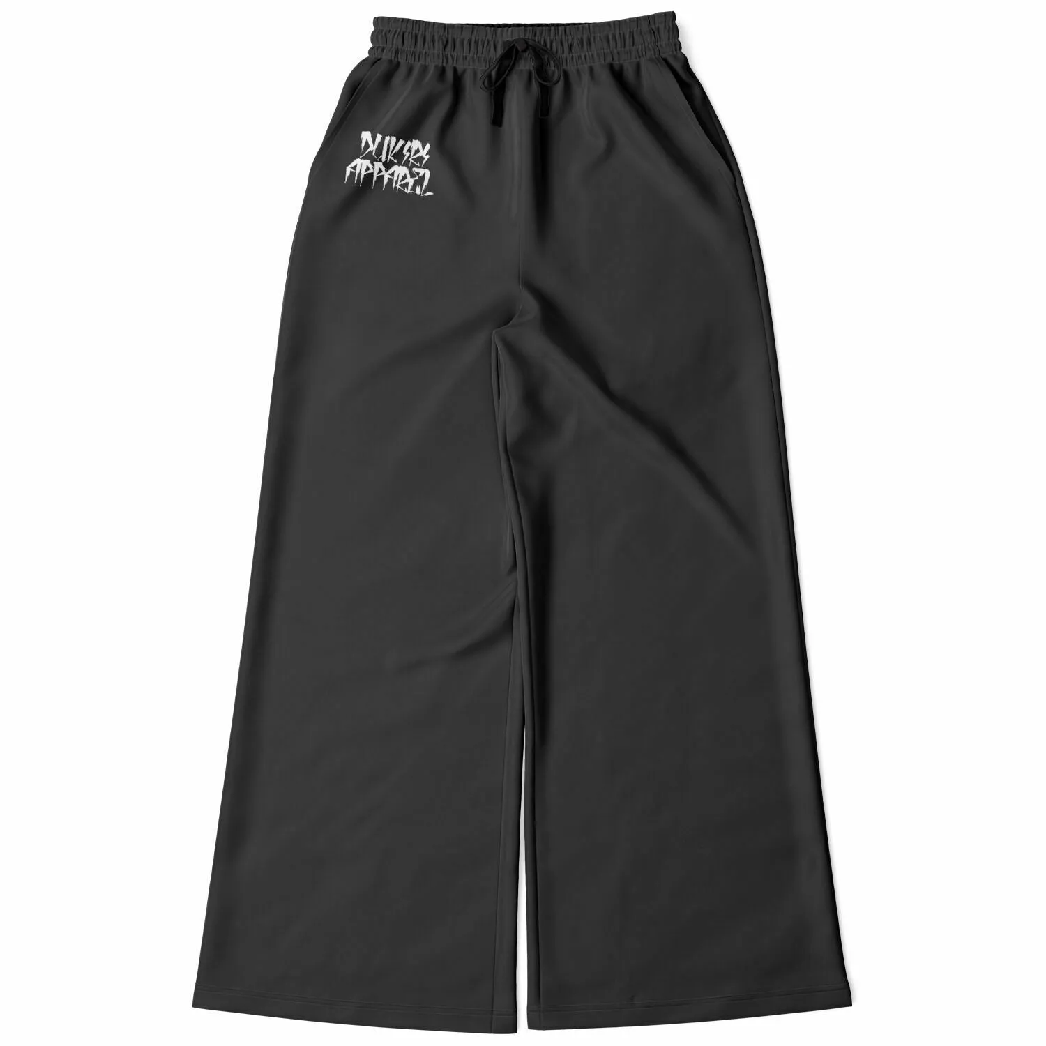 Dark Grey Streetwear flare pants