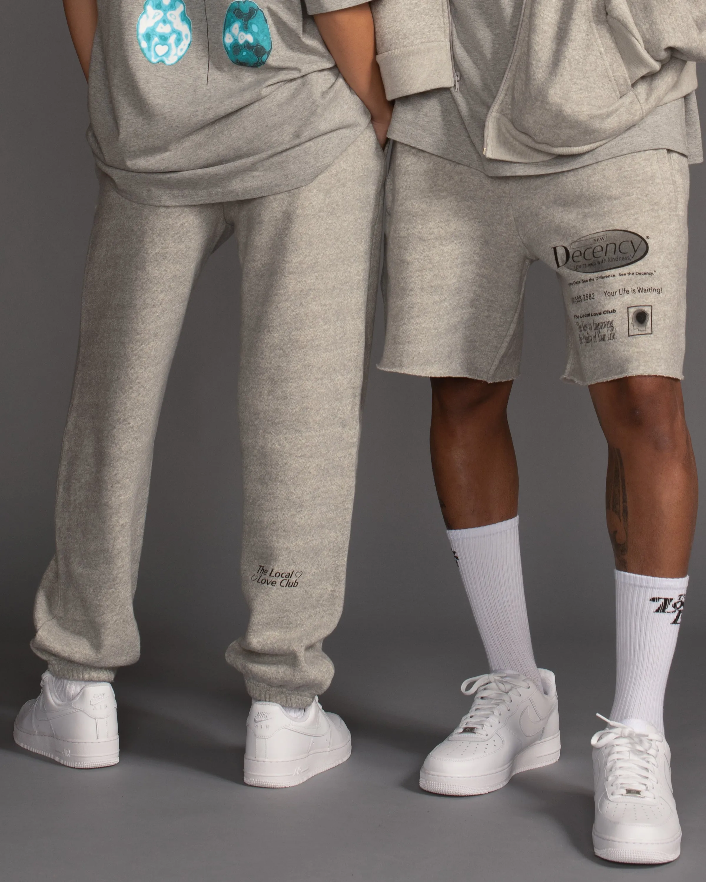 DECENCY PANT IN GREY
