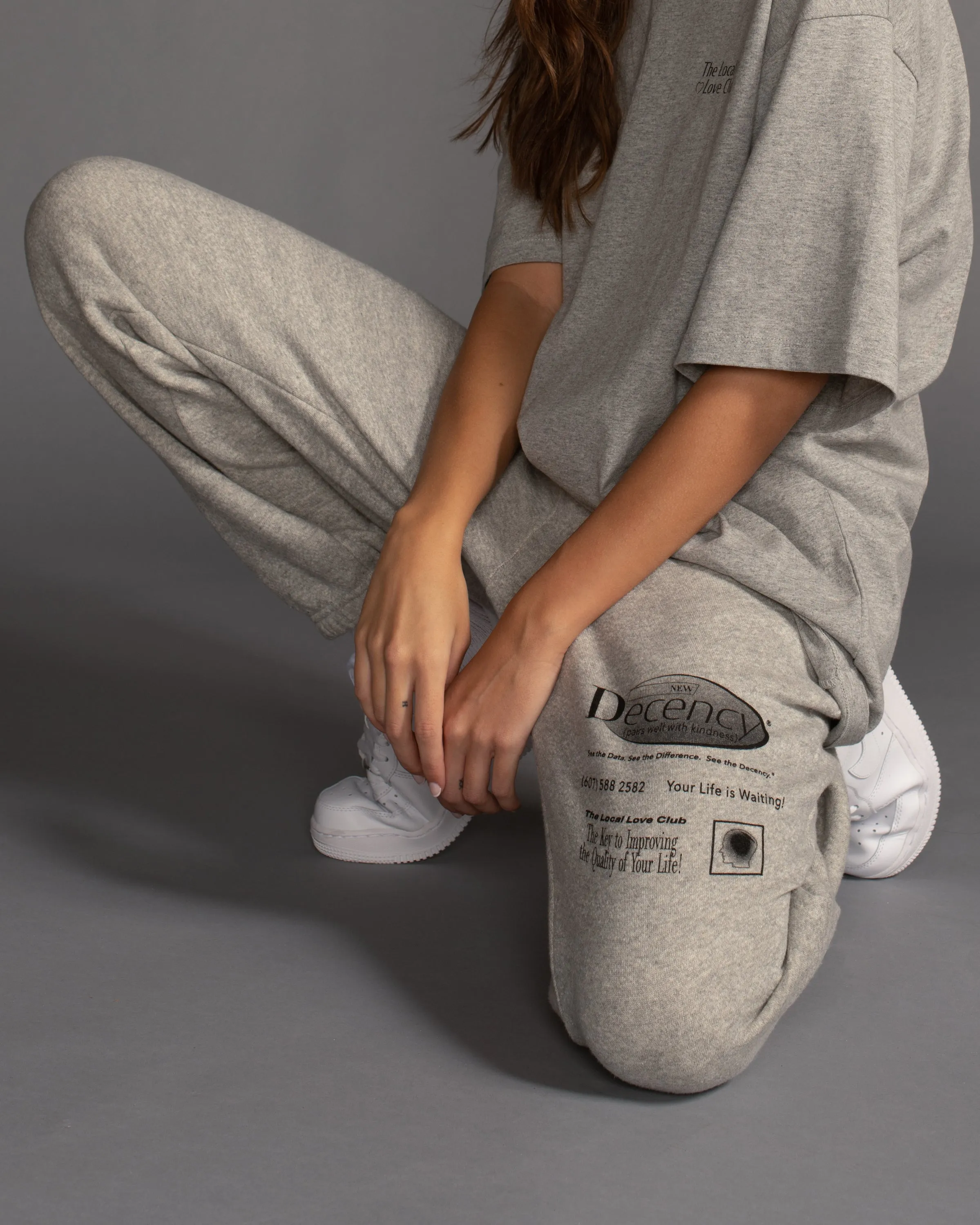 DECENCY PANT IN GREY