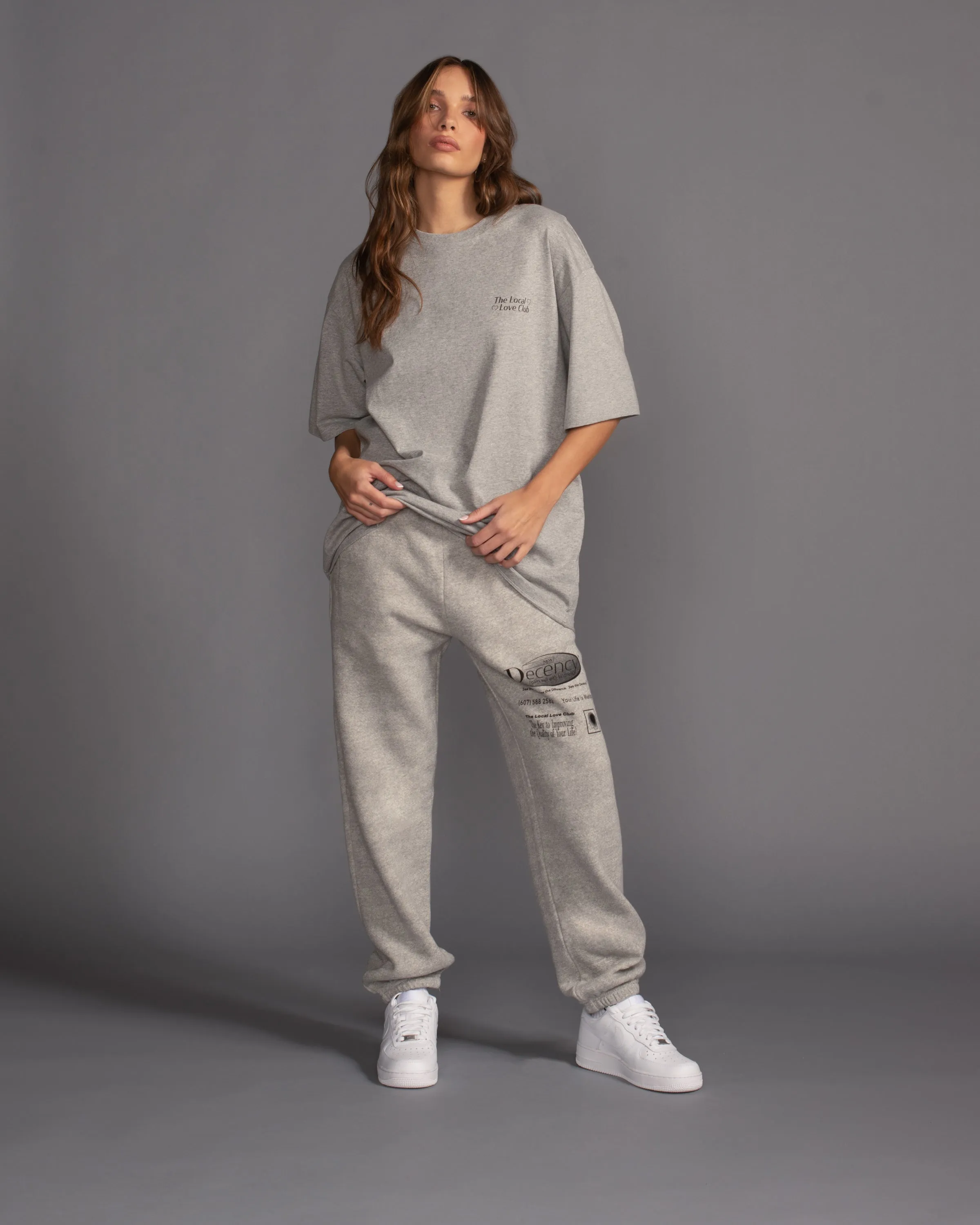 DECENCY PANT IN GREY