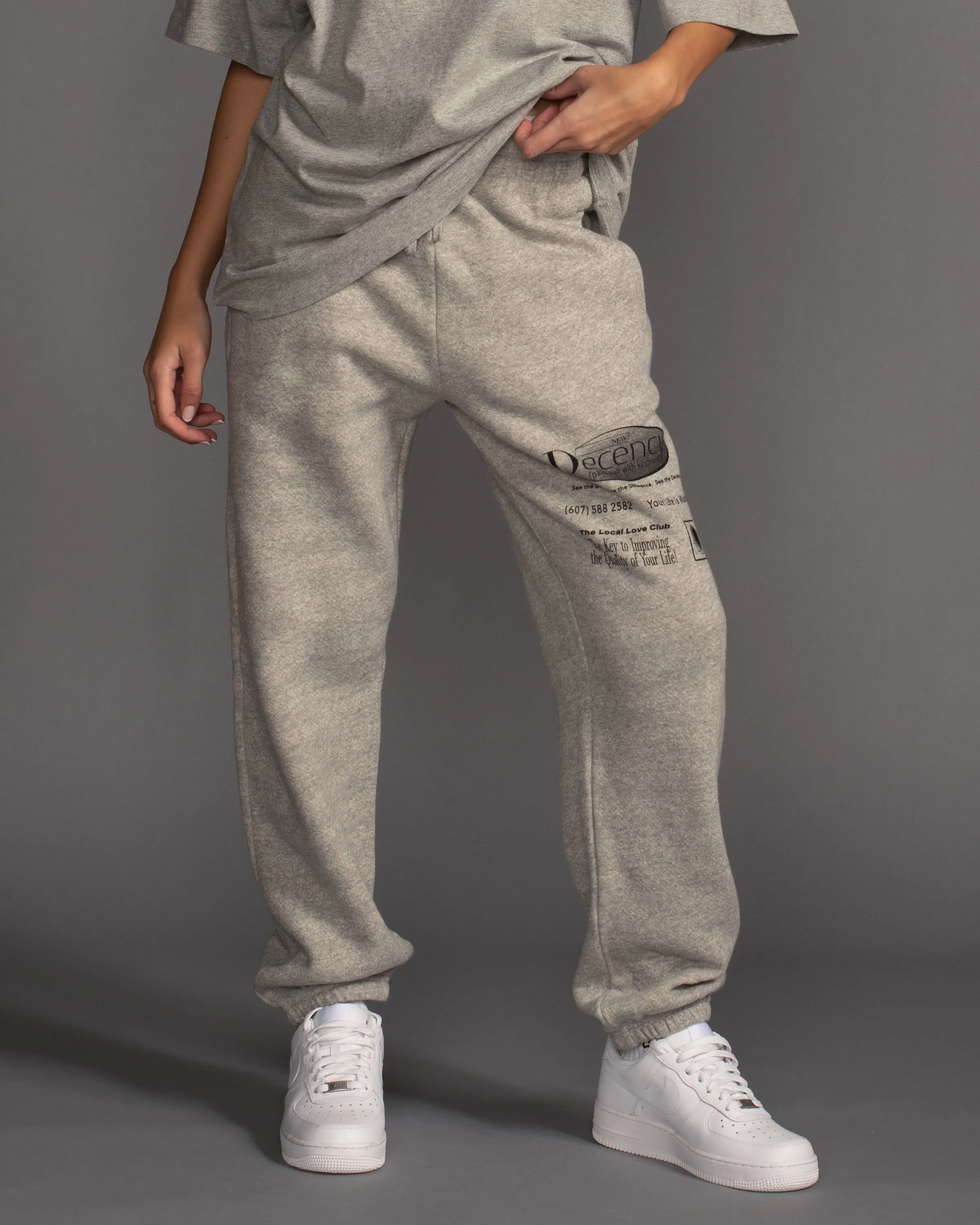 DECENCY PANT IN GREY