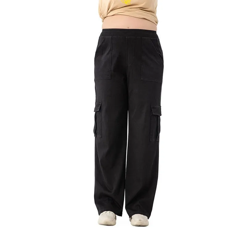 DenimFlex High Waist Stretch Sweatpants