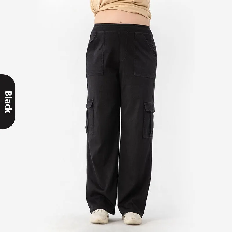 DenimFlex High Waist Stretch Sweatpants