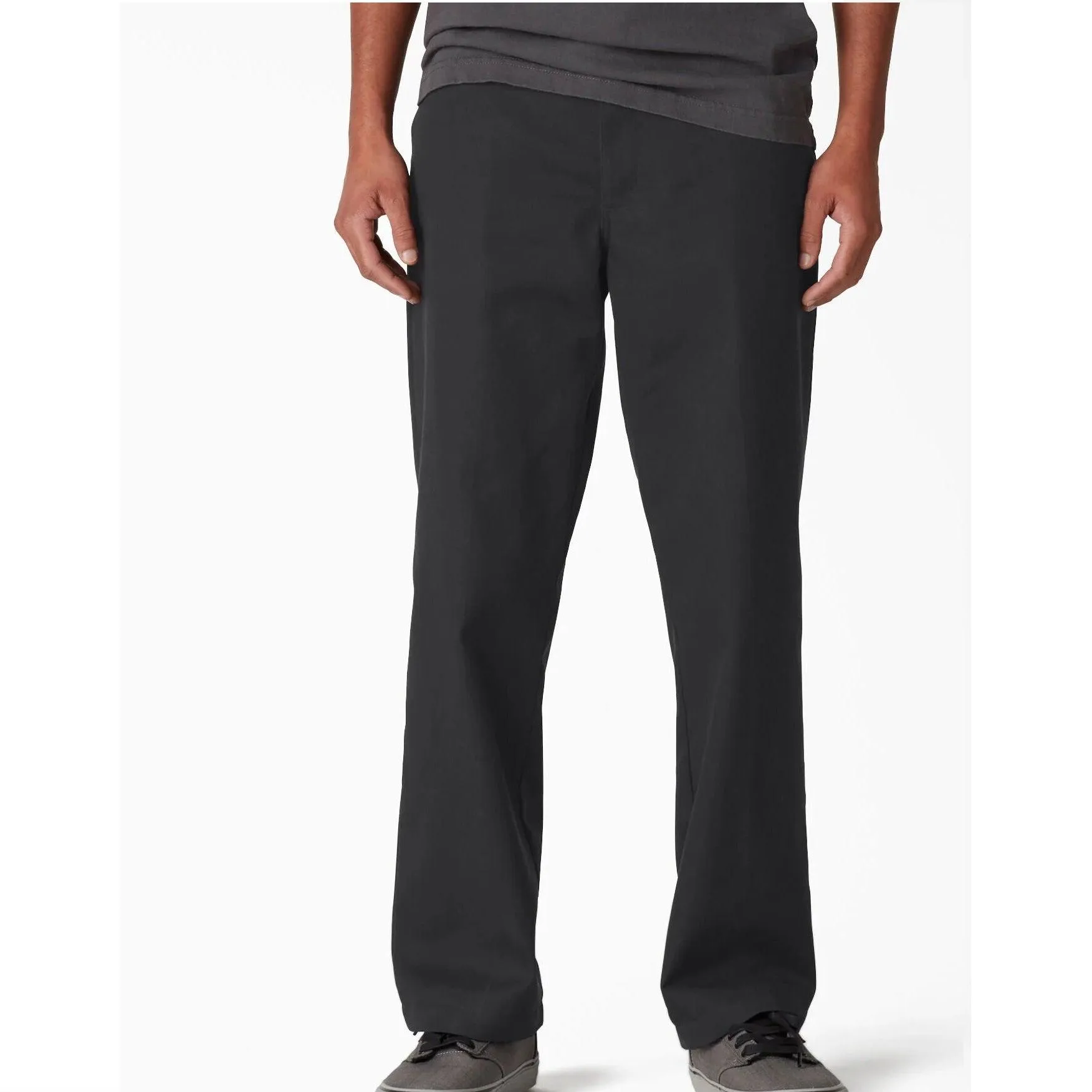 DICKIES SKATEBOARDING Woven Twill Regular Fit Flex Pant Black
