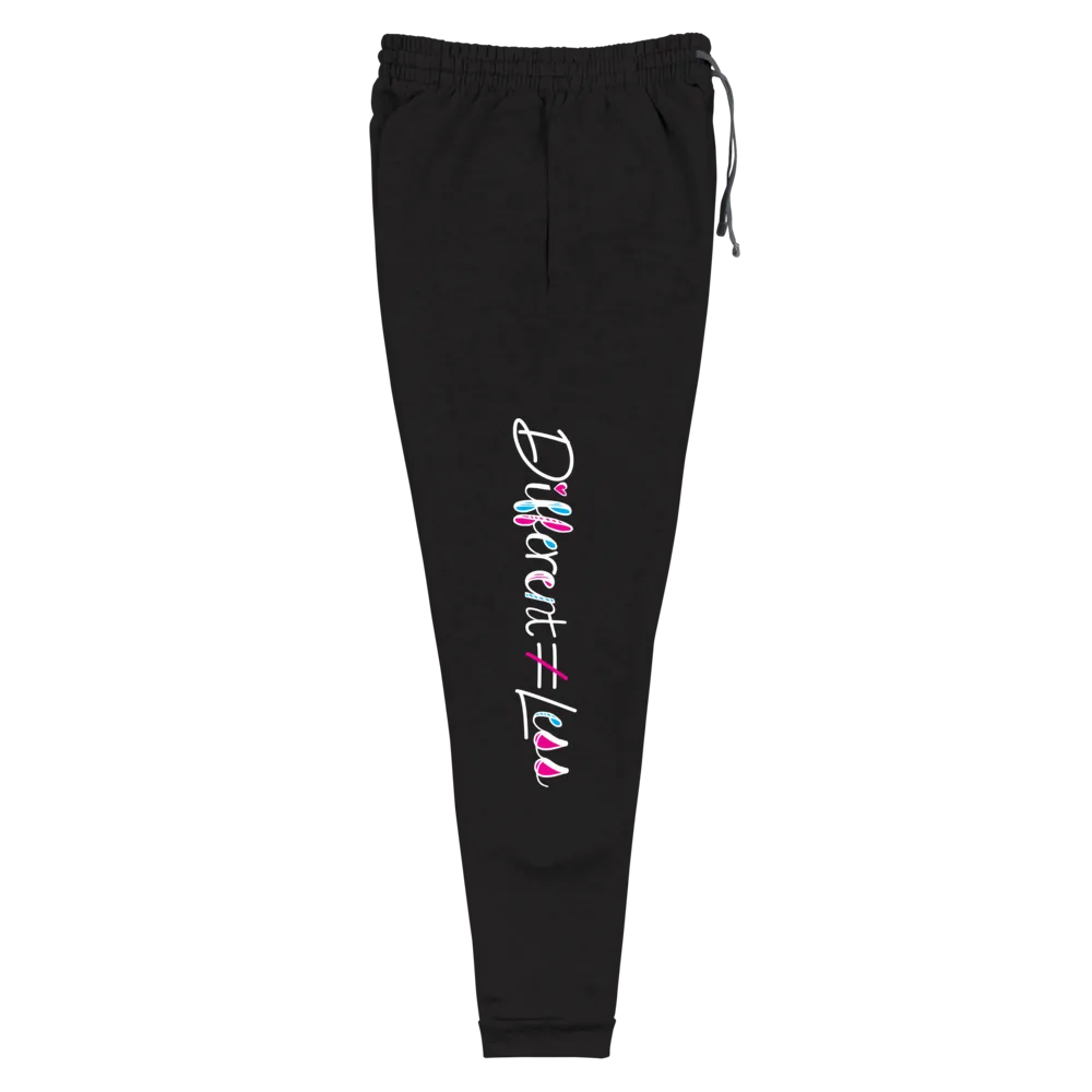 Different Does Not Equal Less (As Seen on Netflix's Raising Dion) Unisex Dark Sweatpants