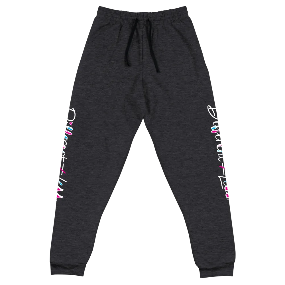 Different Does Not Equal Less (As Seen on Netflix's Raising Dion) Unisex Dark Sweatpants