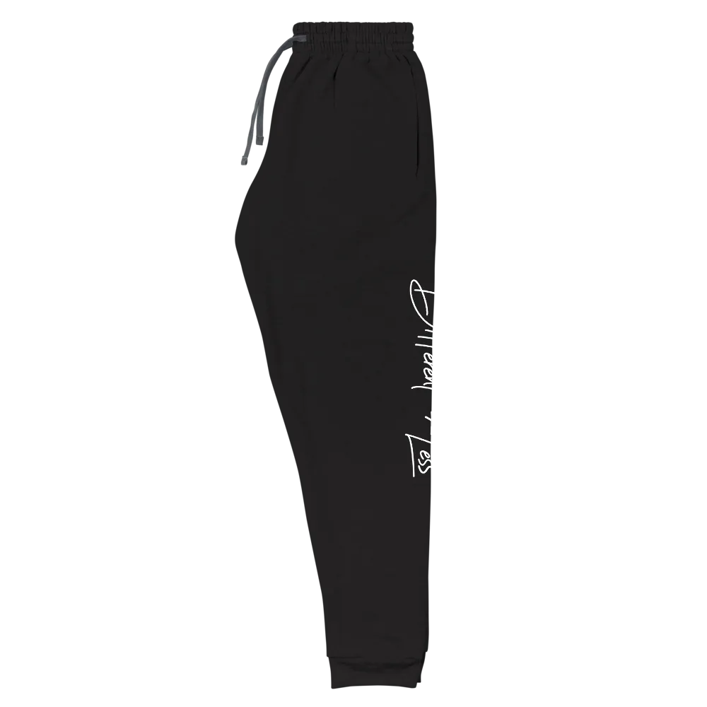 Different Does Not Equal Less (Original Clean Design) Unisex Dark Sweatpants
