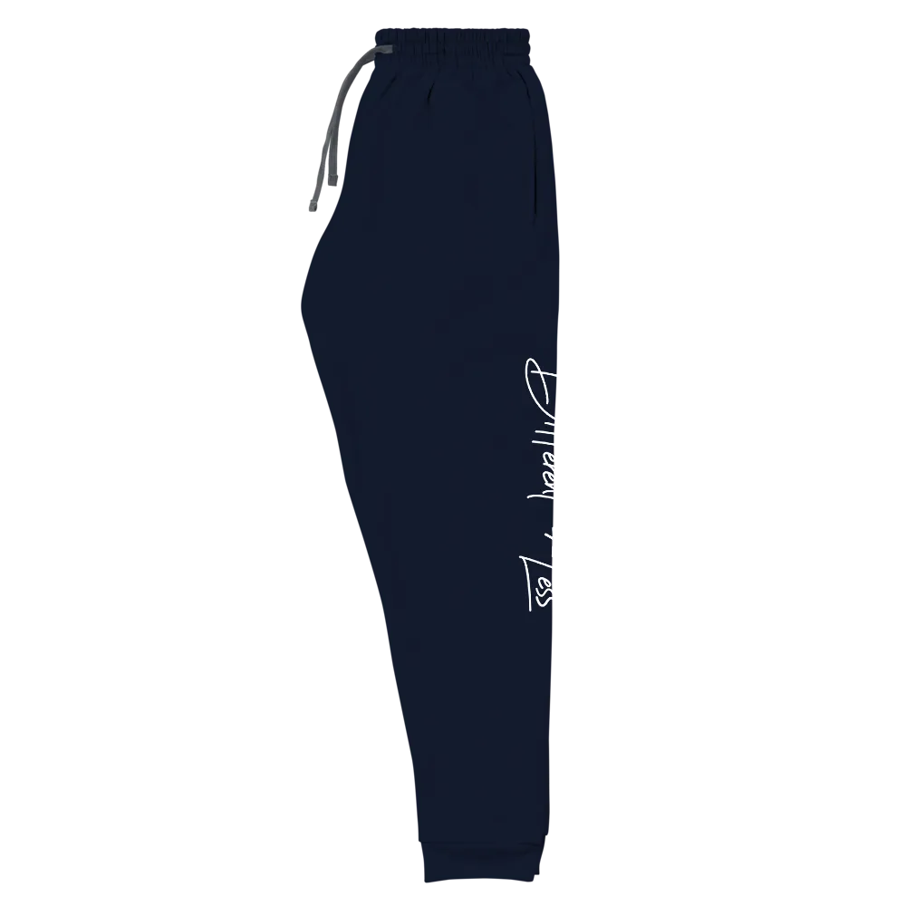 Different Does Not Equal Less (Original Clean Design) Unisex Dark Sweatpants