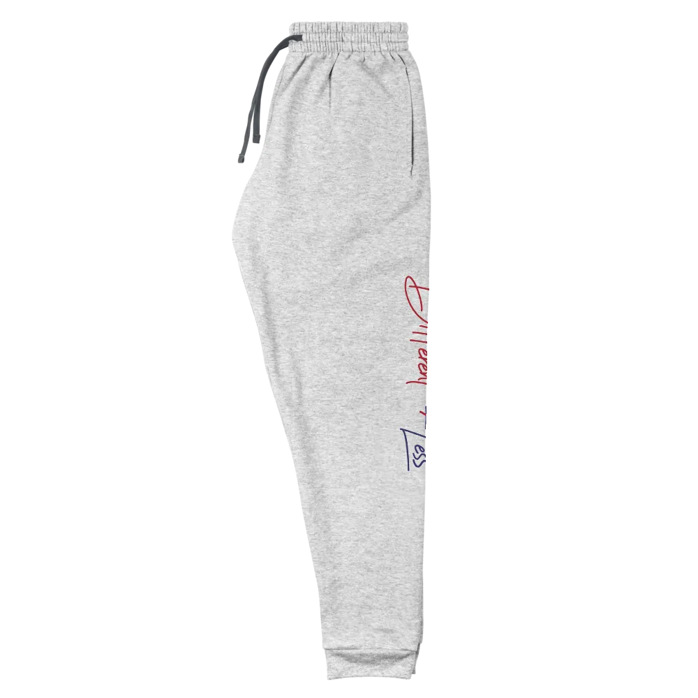 Different Does Not Equal Less (Original Clean Design) Unisex Sweatpants