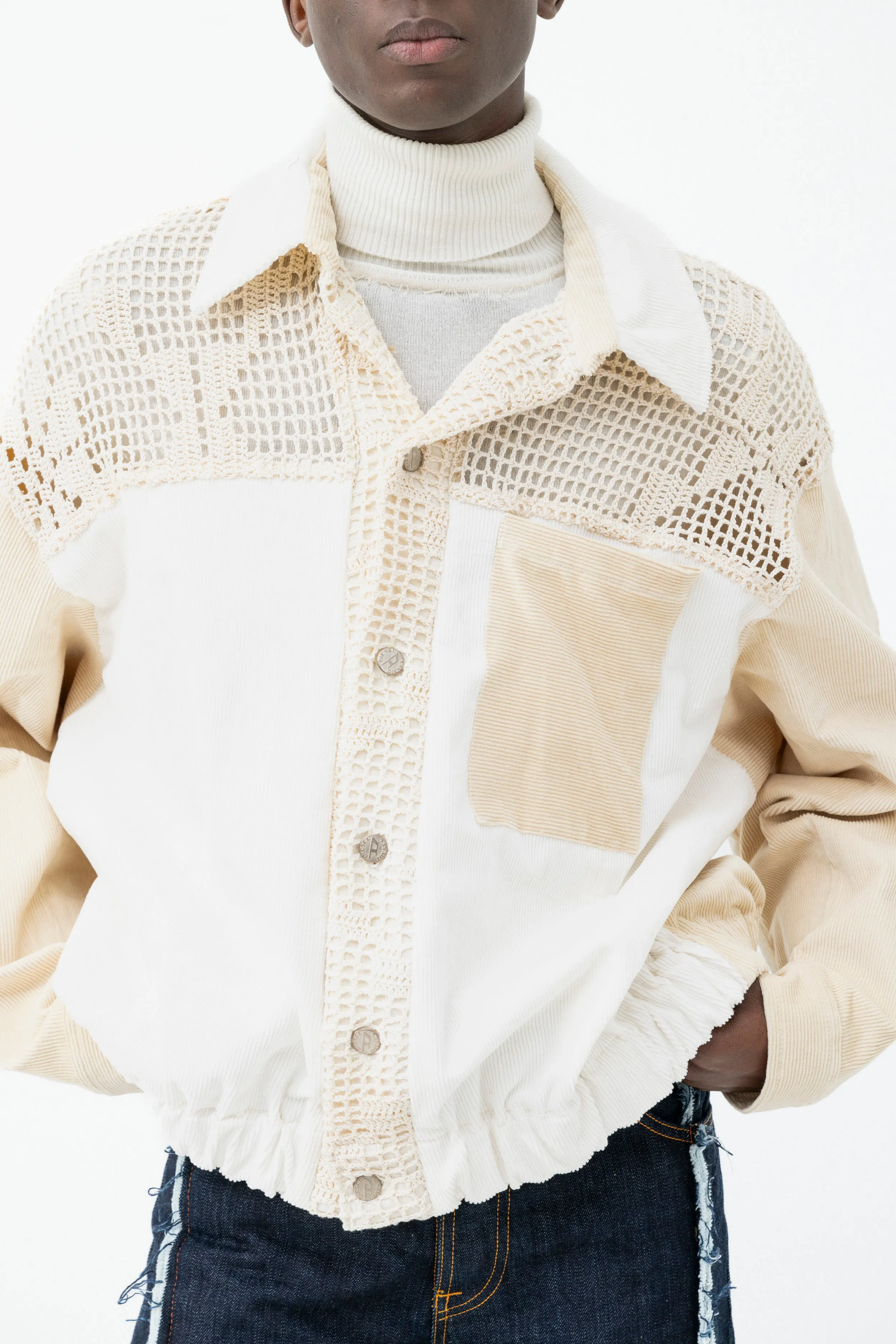 DISCARDED CORDUROY SHACKET
