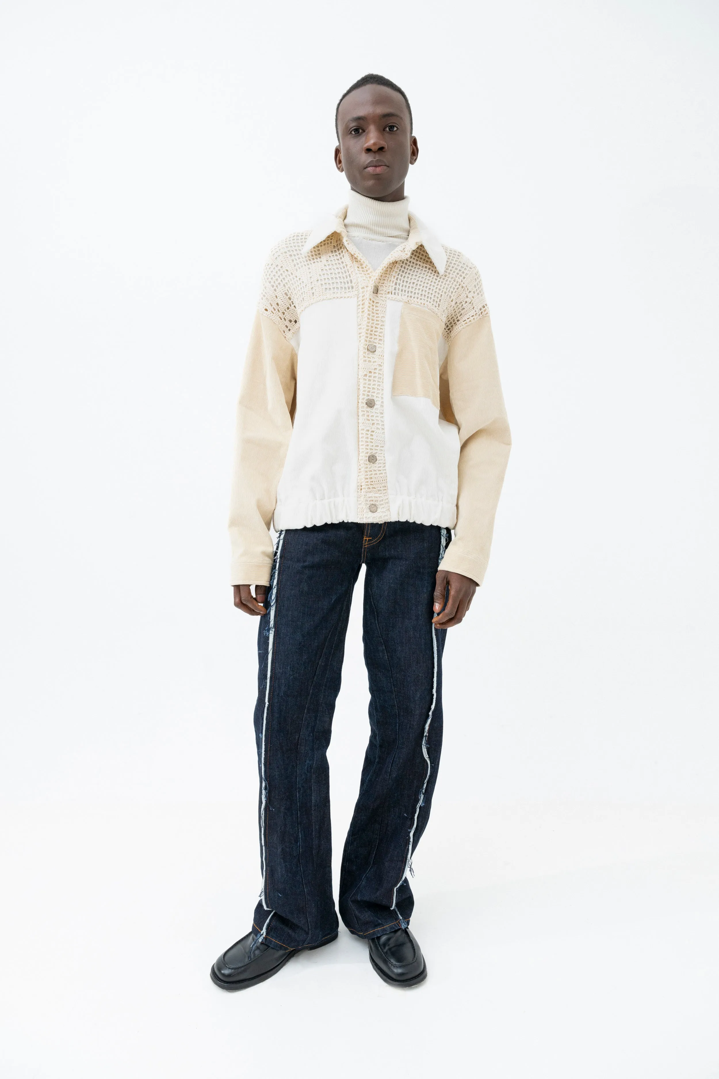 DISCARDED CORDUROY SHACKET