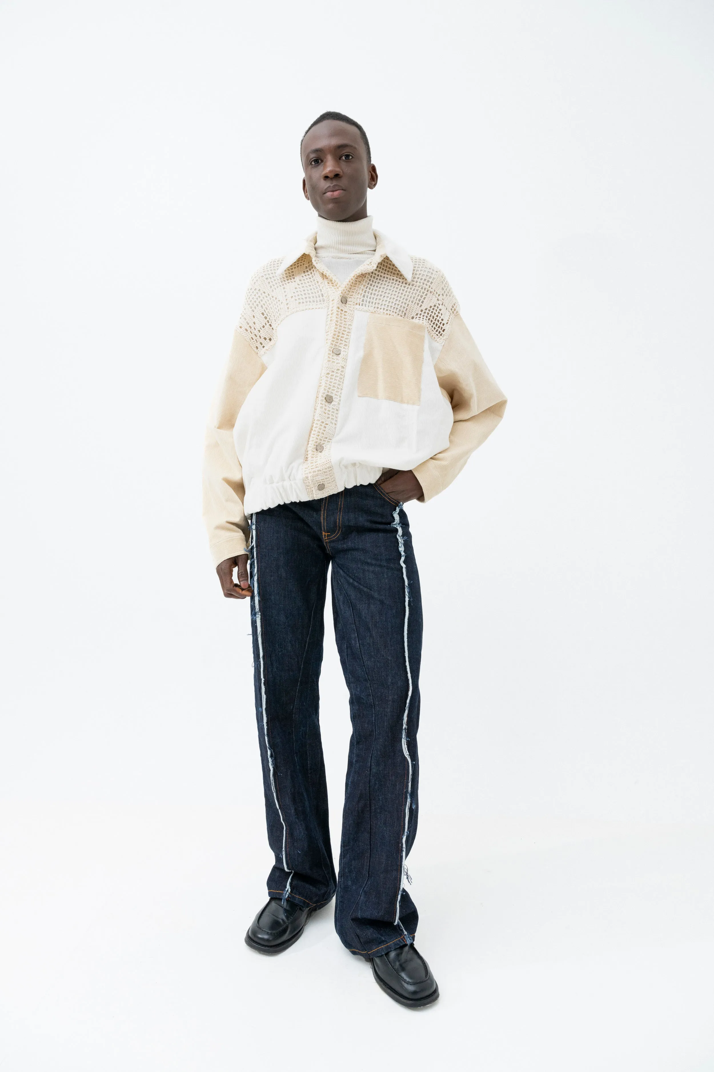 DISCARDED CORDUROY SHACKET
