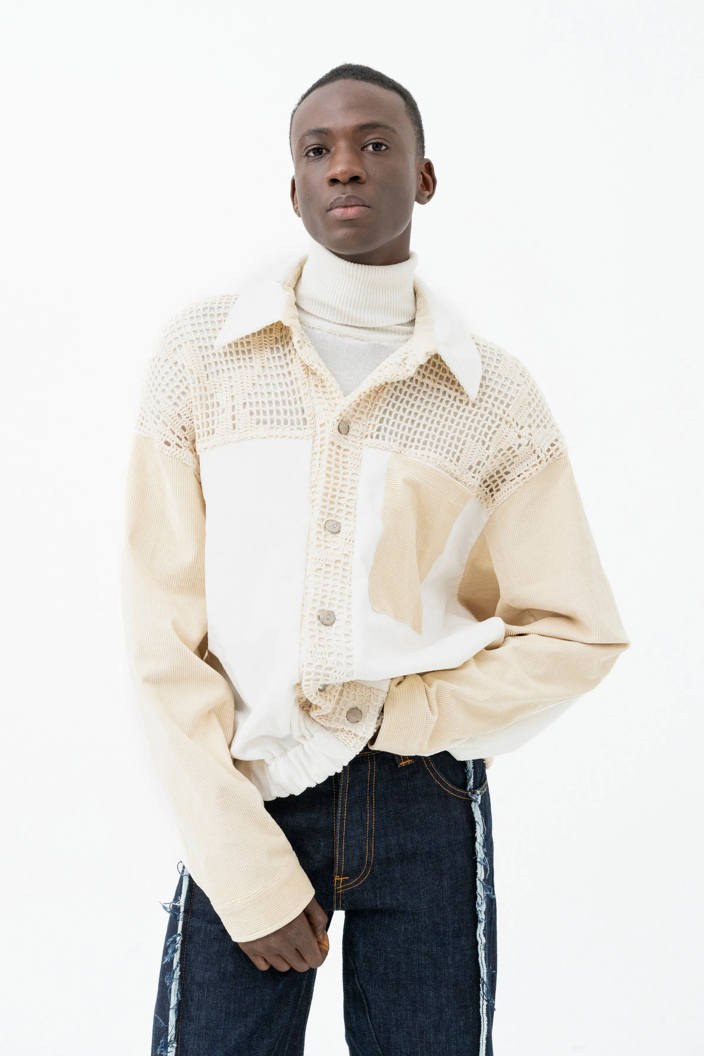DISCARDED CORDUROY SHACKET