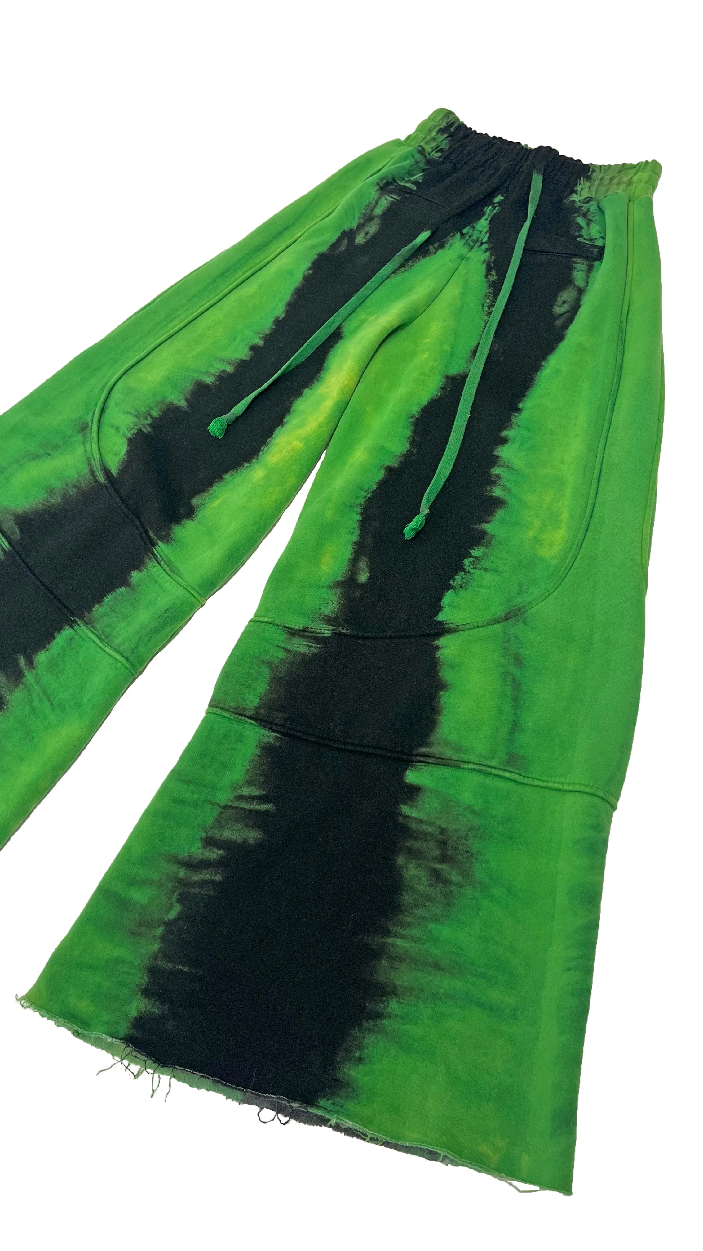DIVIDER SWEATPANTS - TOXIC GREEN