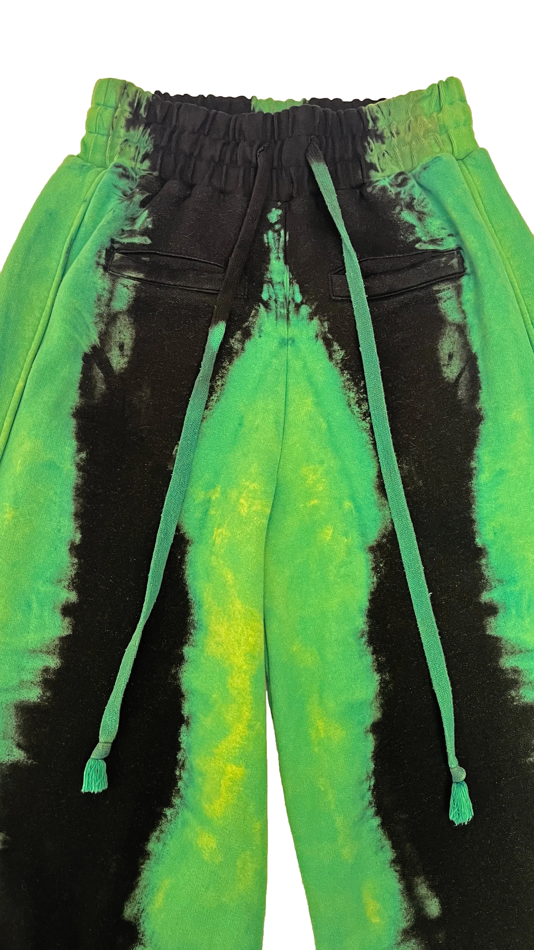 DIVIDER SWEATPANTS - TOXIC GREEN