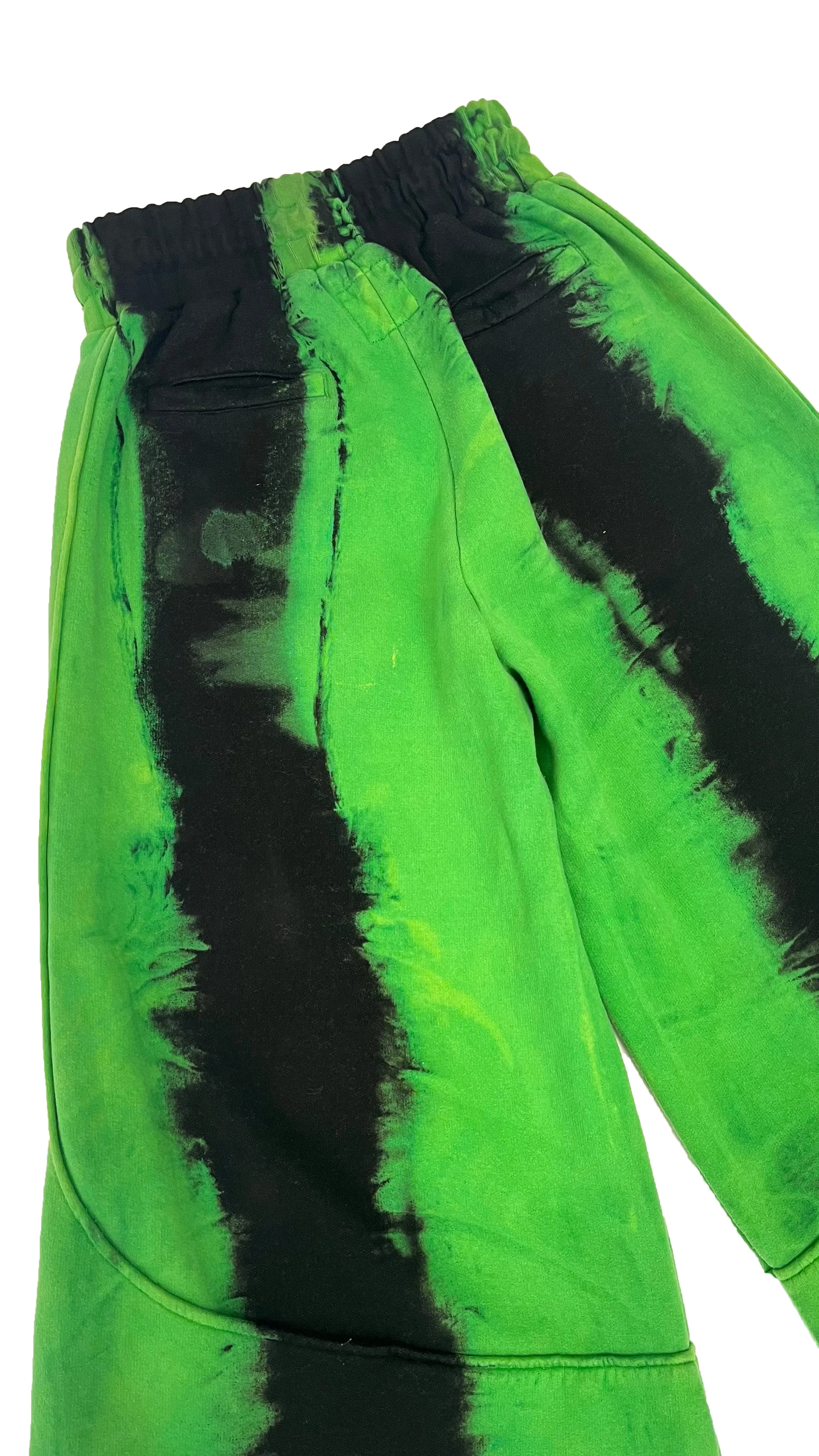 DIVIDER SWEATPANTS - TOXIC GREEN