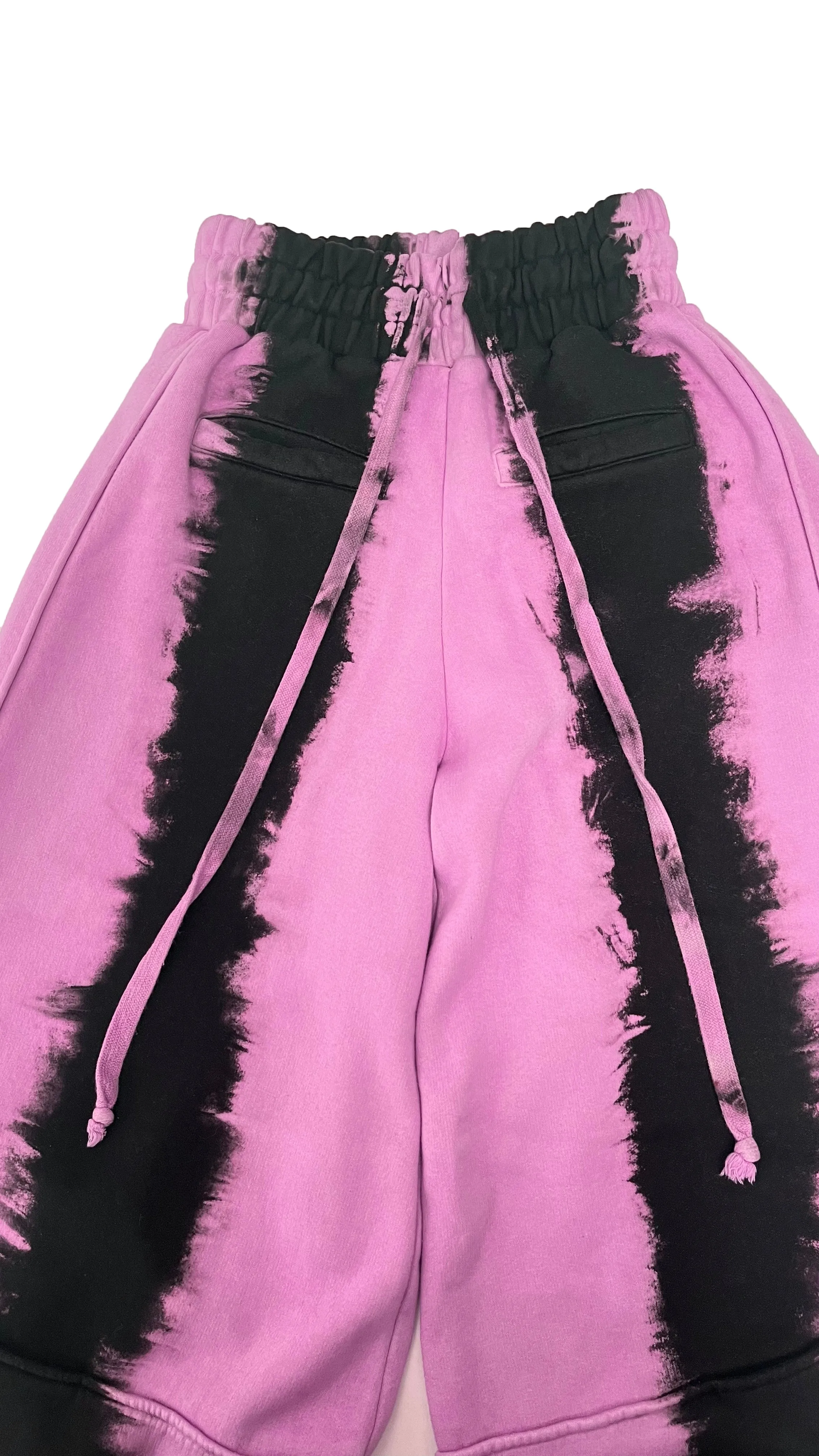 DIVIDER SWEATPANTS - TOXIC PINK