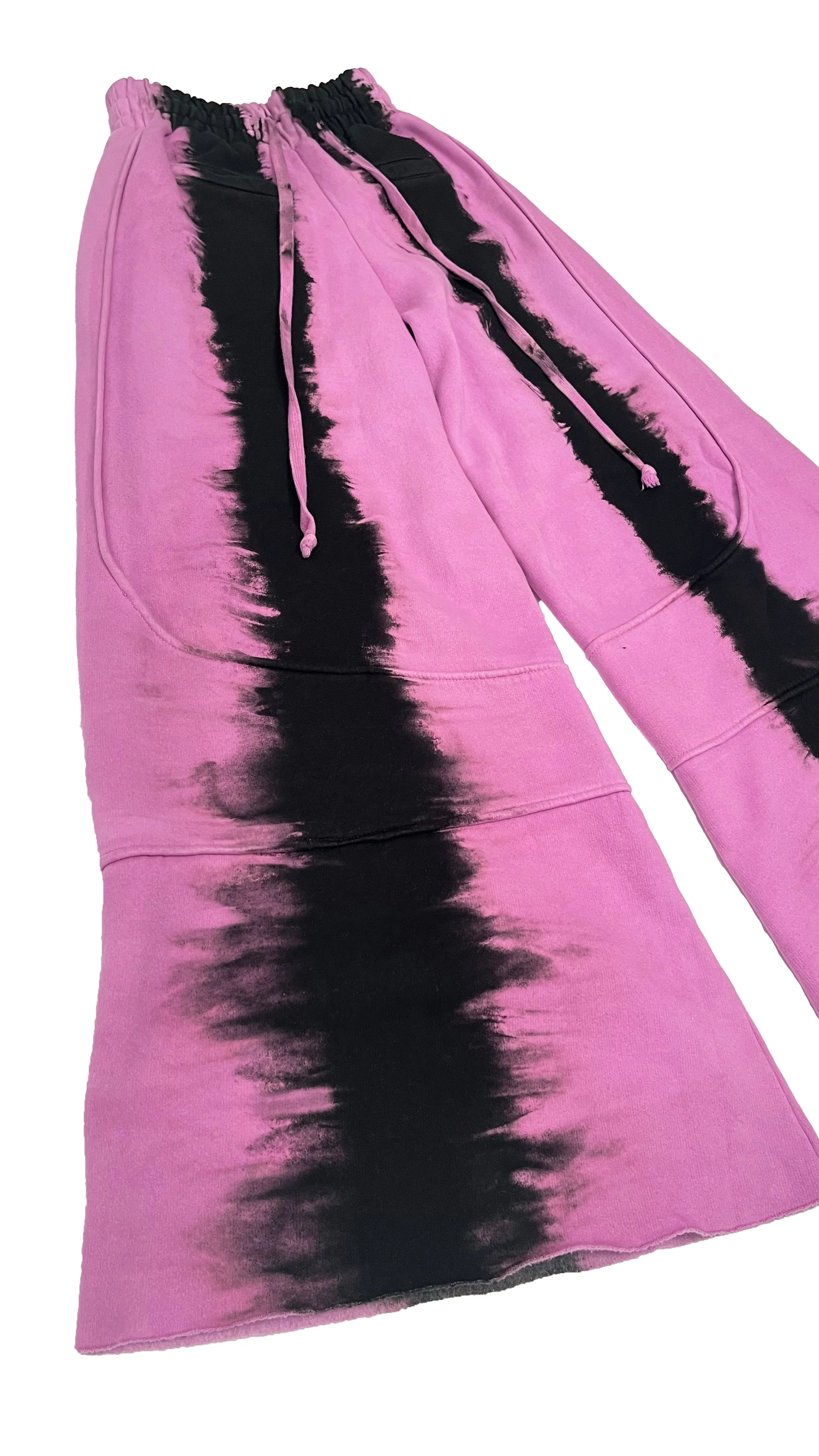 DIVIDER SWEATPANTS - TOXIC PINK