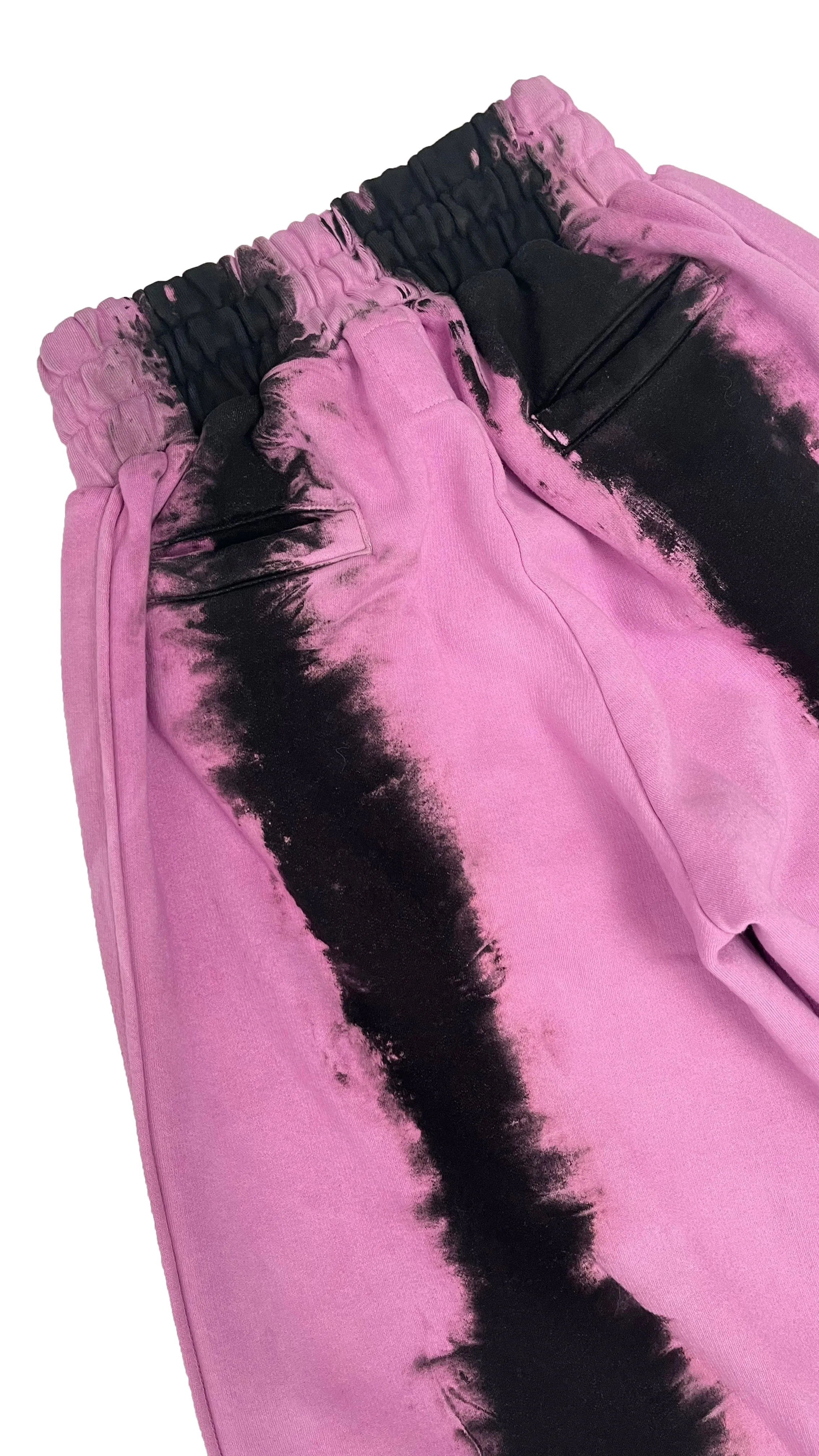 DIVIDER SWEATPANTS - TOXIC PINK
