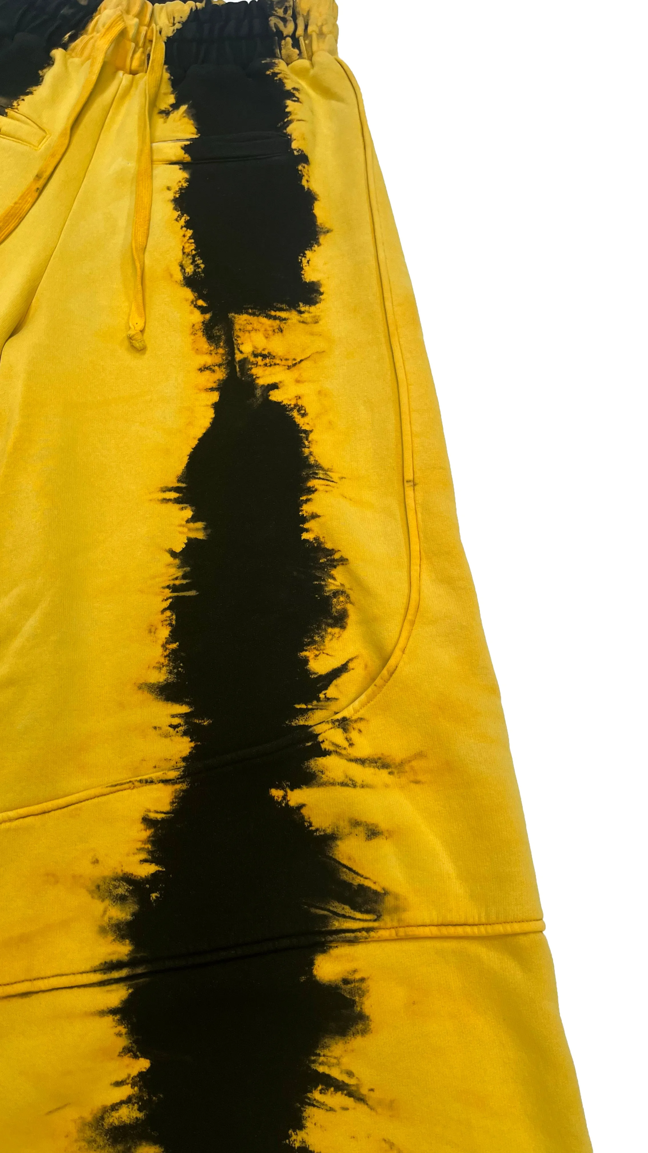 DIVIDER SWEATPANTS - TOXIC YELLOW