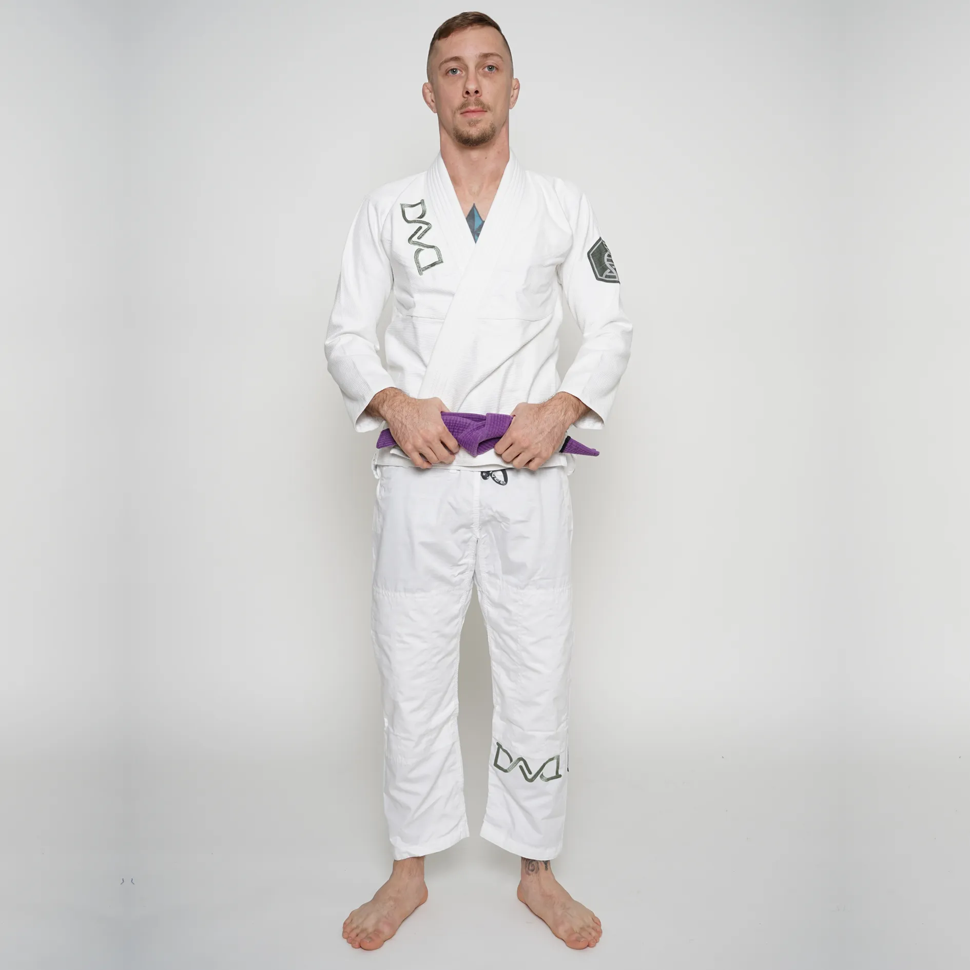 DNA JIU JITSU GI MAN BRAUS WHITE